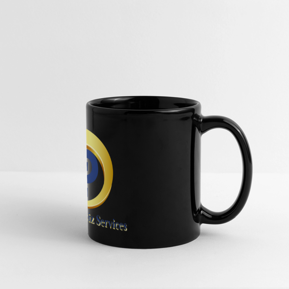 Full Color Panoramic Mug - black