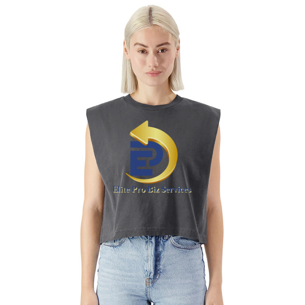 Washed Women´s Muscle Tank Top - faded black