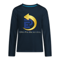 Kids' Premium Long Sleeve T-Shirt - deep navy