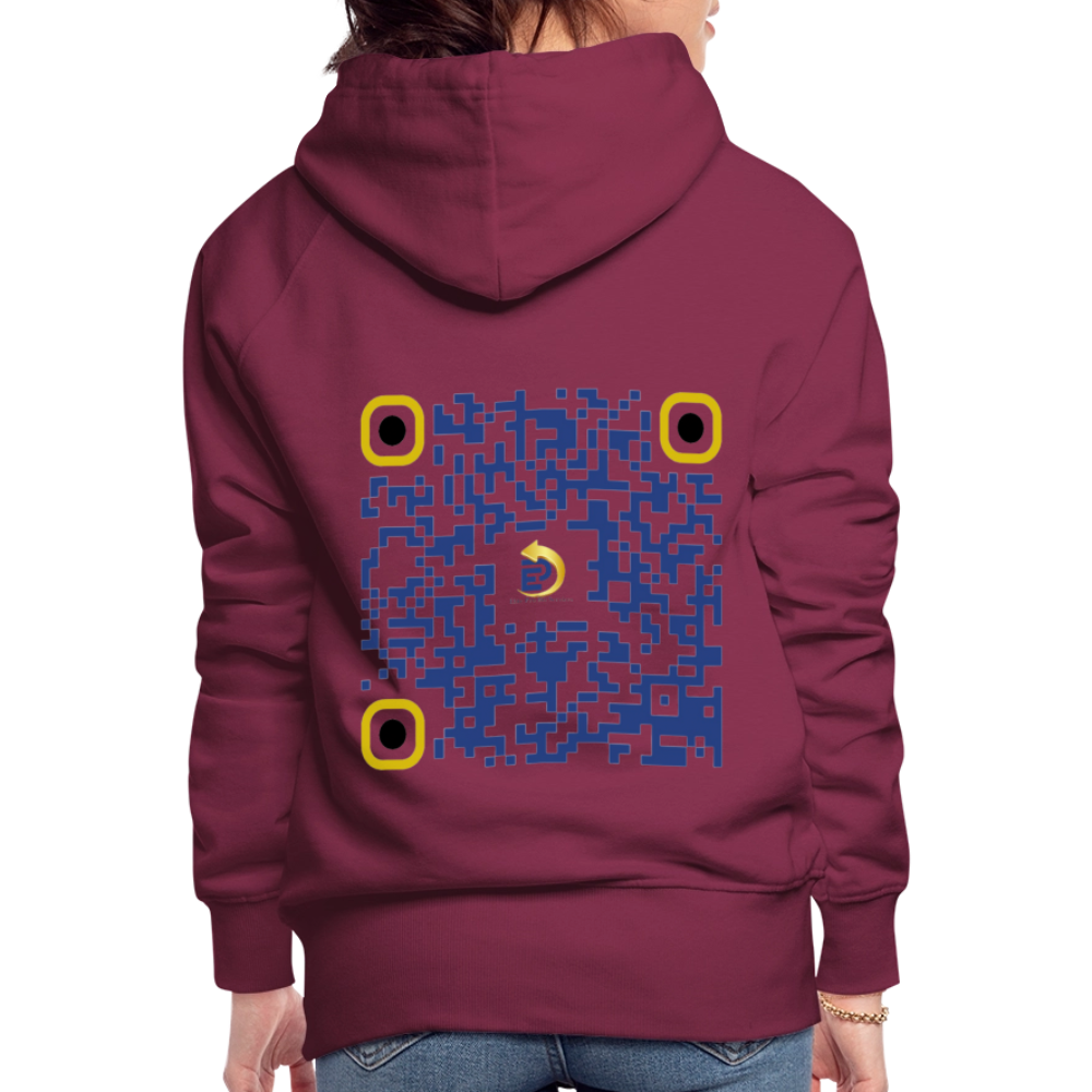 Women’s Premium Hoodie - burgundy
