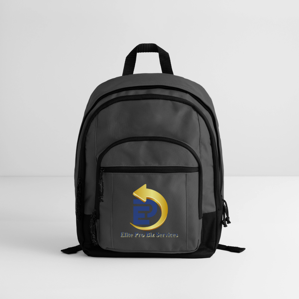 Basic Backpack - charcoal grey