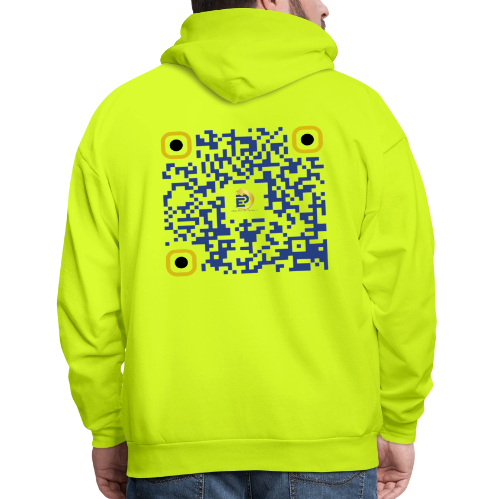 Men's Hoodie - safety green