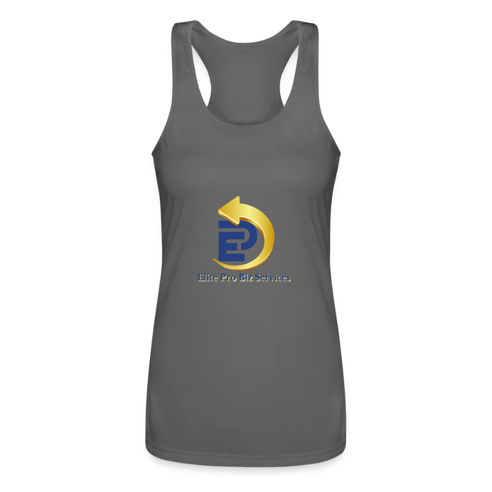 Women’s Performance Racerback Tank Top - charcoal