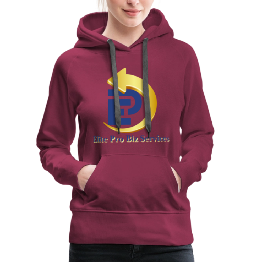 Women’s Premium Hoodie - burgundy