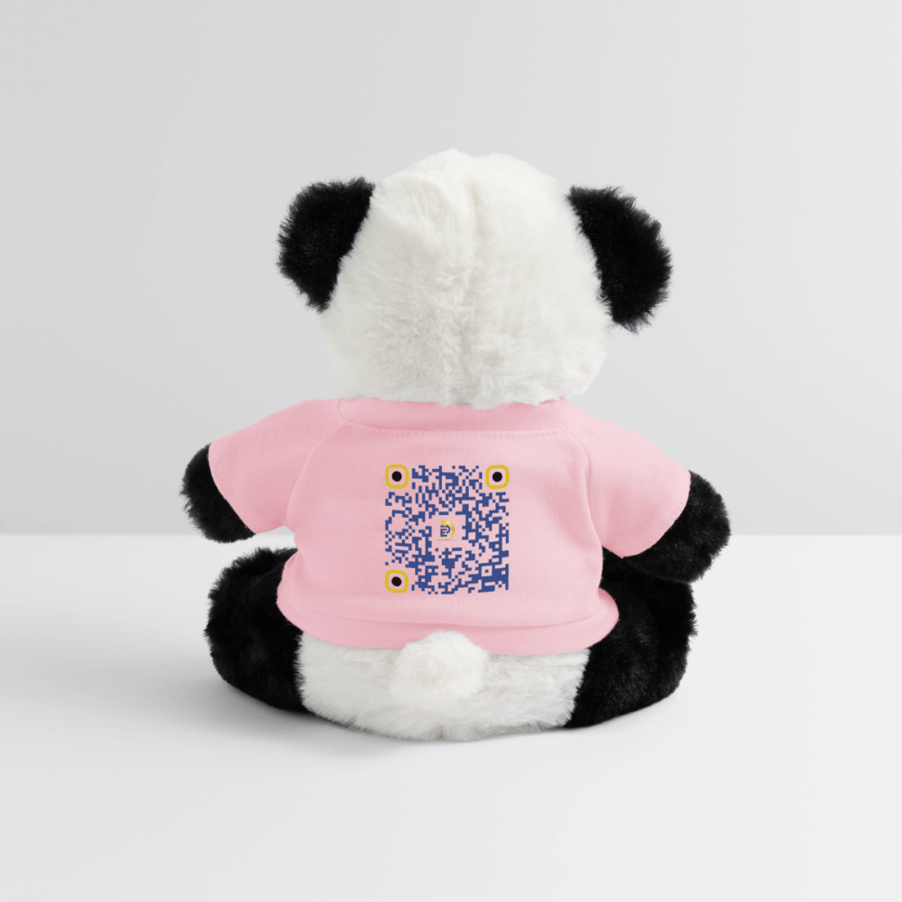 Panda Bear - petal pink