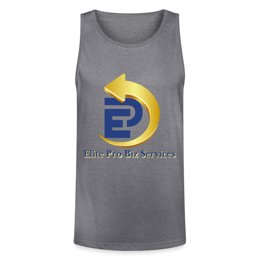 Unisex Tri-Blend Organic Tank - heather gray