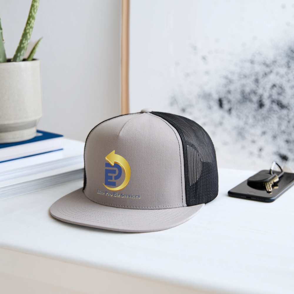Trucker Hat - gray/black