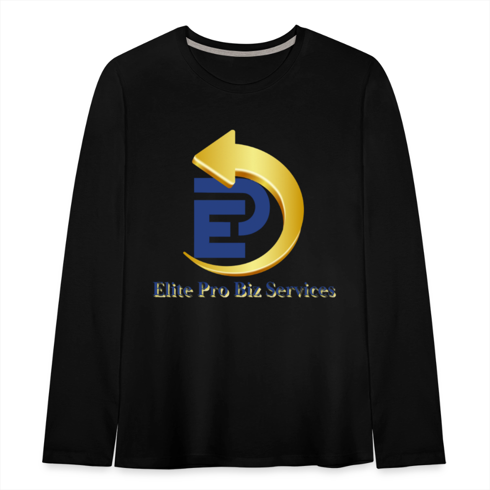 Kids' Premium Long Sleeve T-Shirt - black